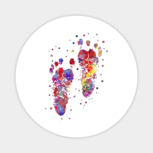 Footprint Magnet